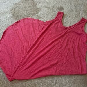 Women's Sleeveless Pink Top